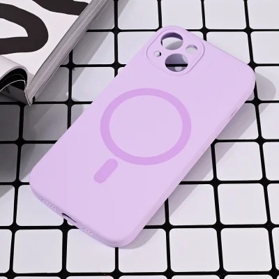 Torbica Magsafe Pure color za iPhone 13 6.1 lila