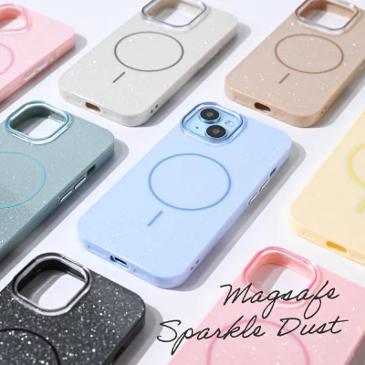 Torbica Magsafe Sparkle Dust za iPhone 17 Pro Max 6.9 roze