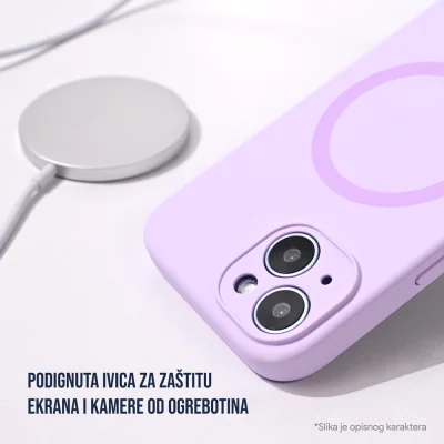 Torbica Magsafe Pure color za Samsung S948B Galaxy S26 Ultra lila
