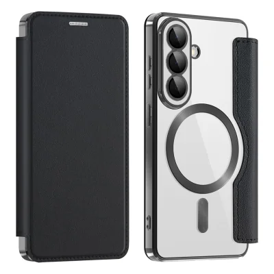 Torbica Magsafe Lux Bi Fold za Samsung A376B Galaxy A37 crna