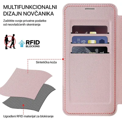 Torbica Magsafe Lux Bi Fold za Samsung S948B Galaxy S26 Ultra ljubicasta