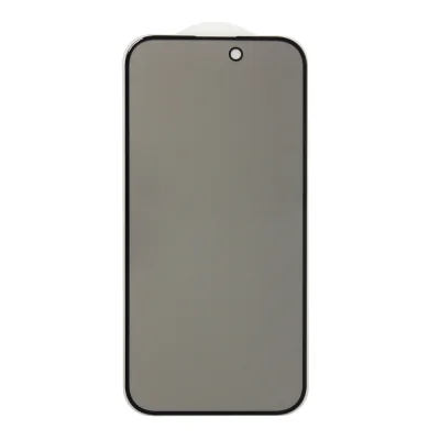  Zaštitno staklo privacy 2.5D full glue za iPhone 15 Pro Max 6.7 crni
