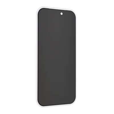 Zastitno Staklo Tempered glass Privacy 2.5D full glue za iPhone 17 Pro 6.3 crni