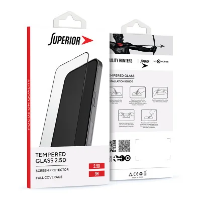 Folija za zastitu ekrana GLASS SUPERIOR 2.5D za iPhone 13/13 Pro/14/16E (6.1) 10 u 1