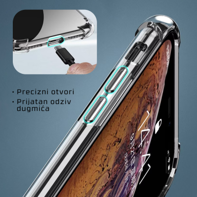 Torbica Transparent Ice Cube za Samsung A566B Galaxy A56 5G