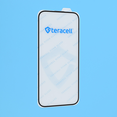Zastitno staklo Tempered glass Teracell Titan 2.5D za iPhone 15 Pro 6.1 crni
