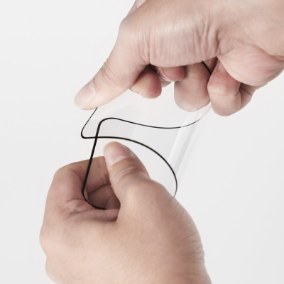 Zastitno staklo Tempered glass Teracell Titan 2.5D za iPhone 15 Pro 6.1 crni