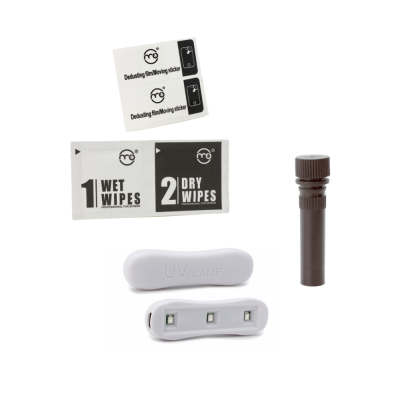 Zastitno staklo Tempered Glass Premium UV Glue Full Cover + Lampa za Xiaomi Redmi Note 14 Pro Plus