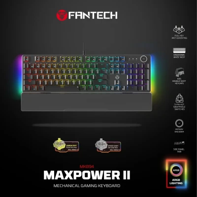 Fantech Mehanička Gaming Tastatura MK894 RGB Maxpower II crna