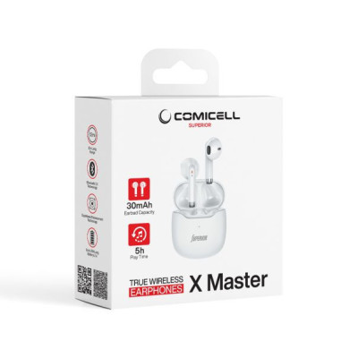 Slušalice bluetooth Comicell Superior X Master bele