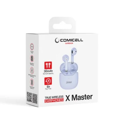 Slušalice bluetooth Comicell Superior X Master ljubičaste