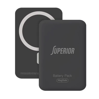 Power bank MagSafe Superior 15W 10000 mAh crni