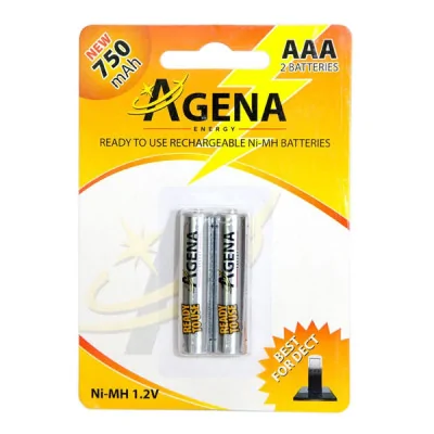 AGENA ENERGY RTY AAA 750MAH Punjiva baterija