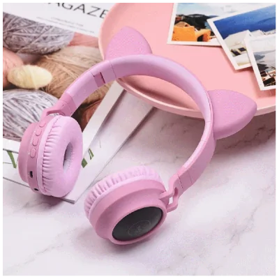 Hoco W27 Cat Ear Bluetooth Slušalice Pink