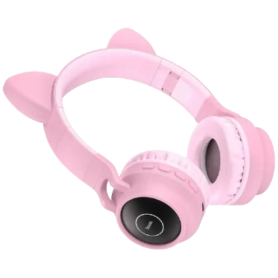 Hoco W27 Cat Ear Bluetooth Slušalice Pink