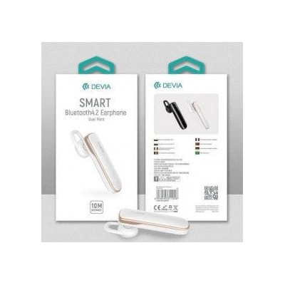 DEVIA Bluetooth slušalica Smart 4.2, bela