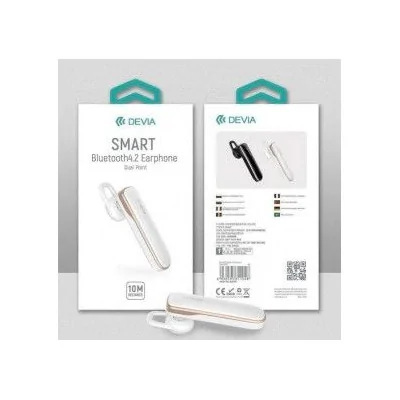 DEVIA Bluetooth slušalica Smart 4.2, bela