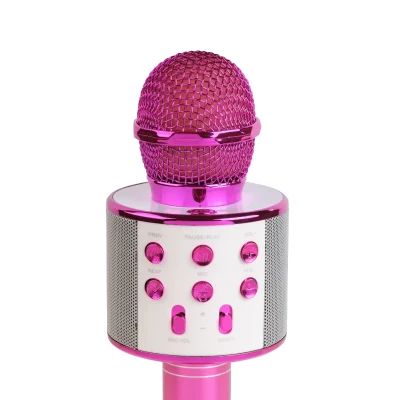 DENVER bluetooth karaoke mikrofon KMS-20P Roze