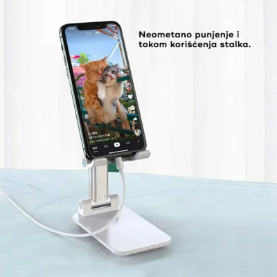 Fleksibilni držač za mobilni telefon crni