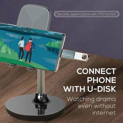 Adapter LDNIO LC140 USB na Type C sivi