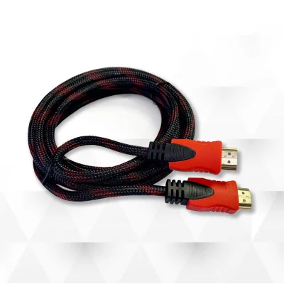 Kabl STARK HDMI M-M pozlacen 4K pleteni 5m