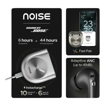 NOISE by BOSE MASTERBUDS BLUETOOTH Slušalice TITANIUM