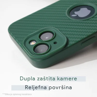 Torbica Carbon Stripe za Xiaomi Redmi 12C plava