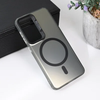 Torbica Magsafe Clear za Samsung S921B Galaxy S24 crna