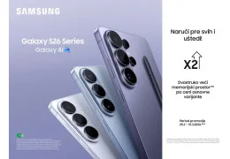 Samsung Galaxy S26 serija – sve što treba da znaš + specijalna promocija duple memorije